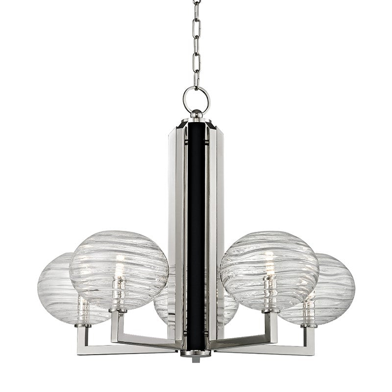 BRETON - 5 LIGHT CHANDELIER