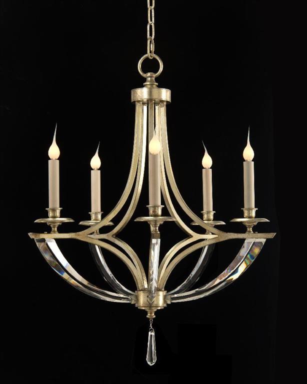 John Richard Bent-Crystal Five-Light Chandelier AJC-8834