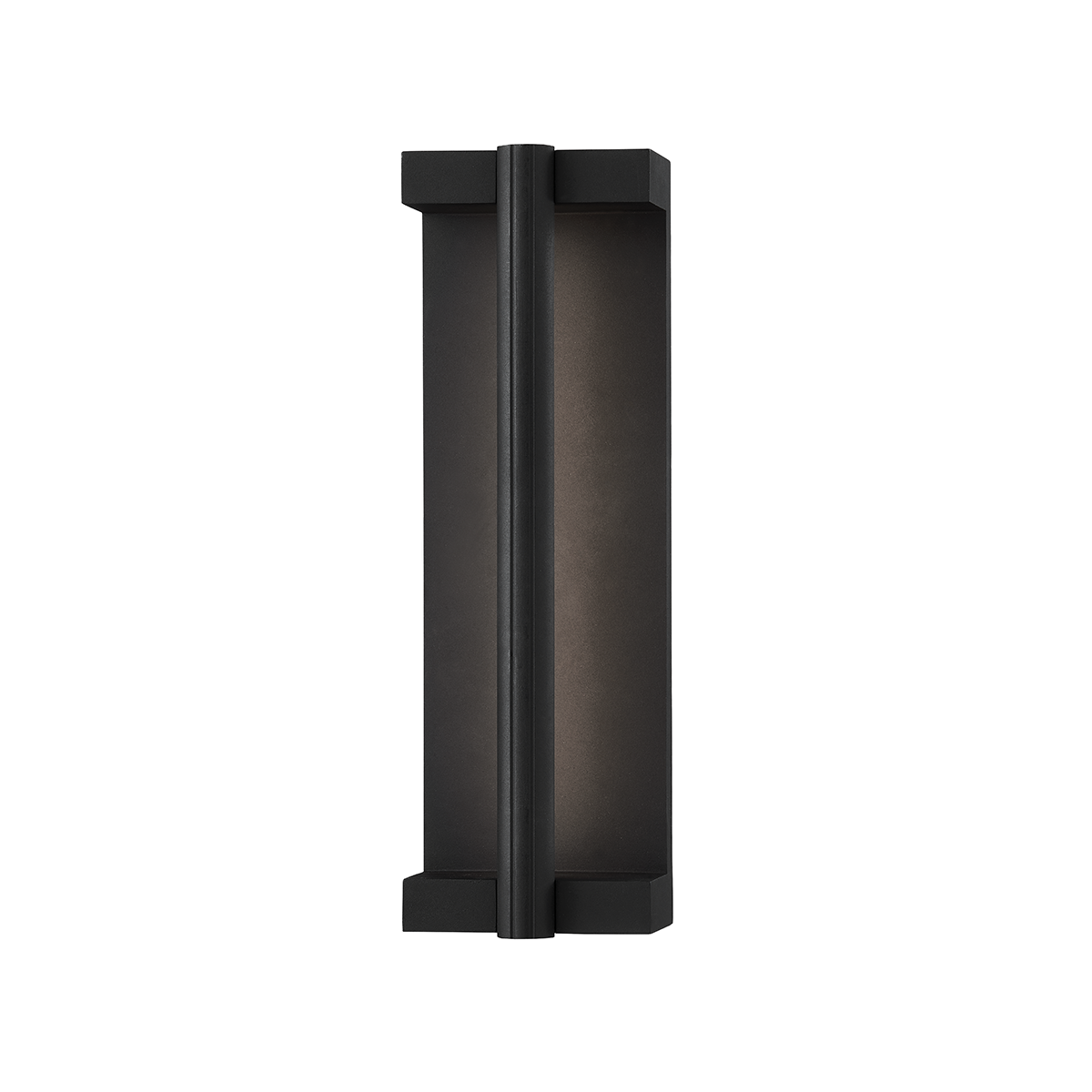 Troy CALLA 1 LIGHT SMALL EXTERIOR WALL SCONCE B1251 Wall Sconces Troy Lighting TEXTURE BLACK  