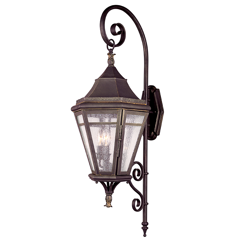 Troy Lighting MORGAN HILL 3LT WALL LANTERN LARGE B1272