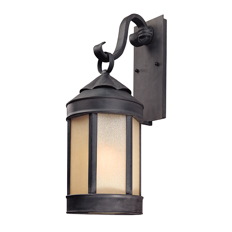 Troy Lighting ANDERSONS FORGE 1LT WALL LANTERN LARGE B1463 Outdoor Wall Lights Troy Lighting ANTIQUE IRON  