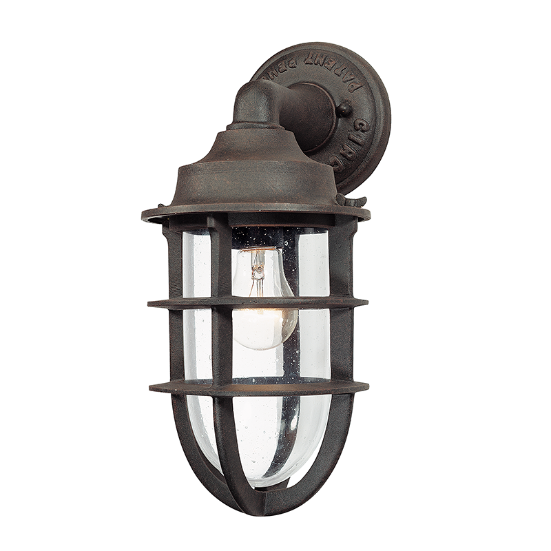 Troy Lighting WILMINGTON 1LT WALL LANTERN MEDIUM B1866 Outdoor l Wall Troy Lighting Default Title  