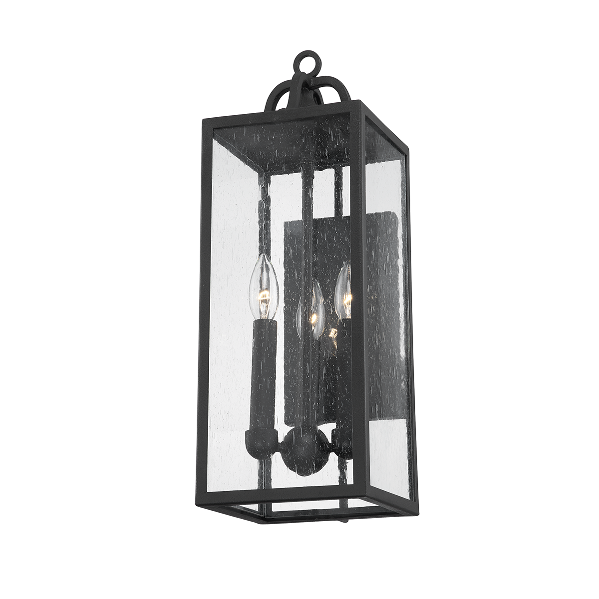 Troy Lighting 3 LIGHT EXTERIOR WALL SCONCE B2062 Wall Sconces Troy Lighting FORGED IRON  