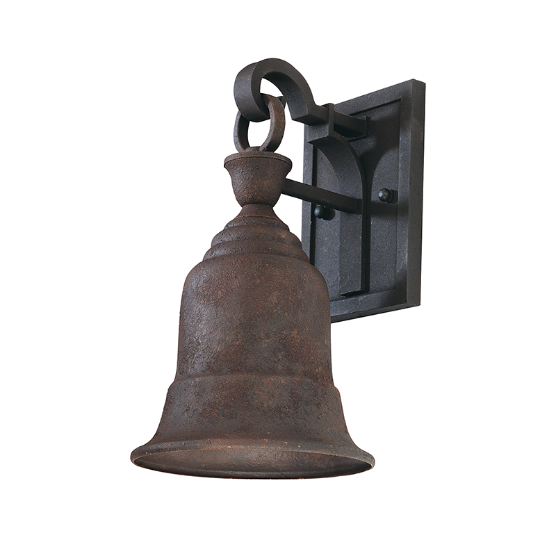 Troy Lighting LIBERTY 1LT WALL LANTERN SMALL B2361 Outdoor l Wall Troy Lighting CENTENNIAL RUST  