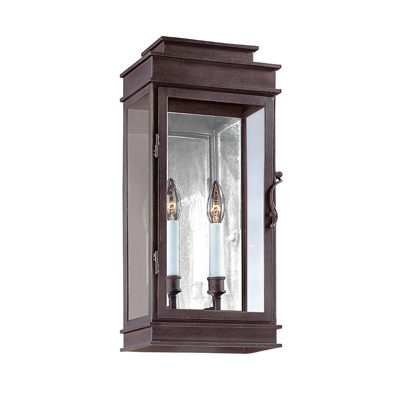 Troy Lighting VINTAGE 2LT WALL LANTERN MEDIUM B2972