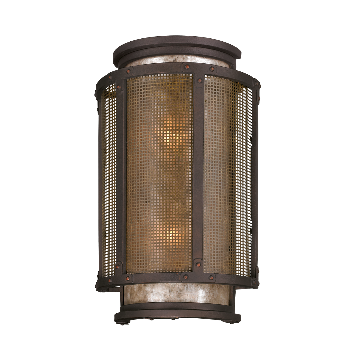 Troy Lighting COPPER MOUNTAIN 2LT WALL LANTERN LARGE B3273 Outdoor l Wall Troy Lighting COPPER MOUNTAIN BRONZE  