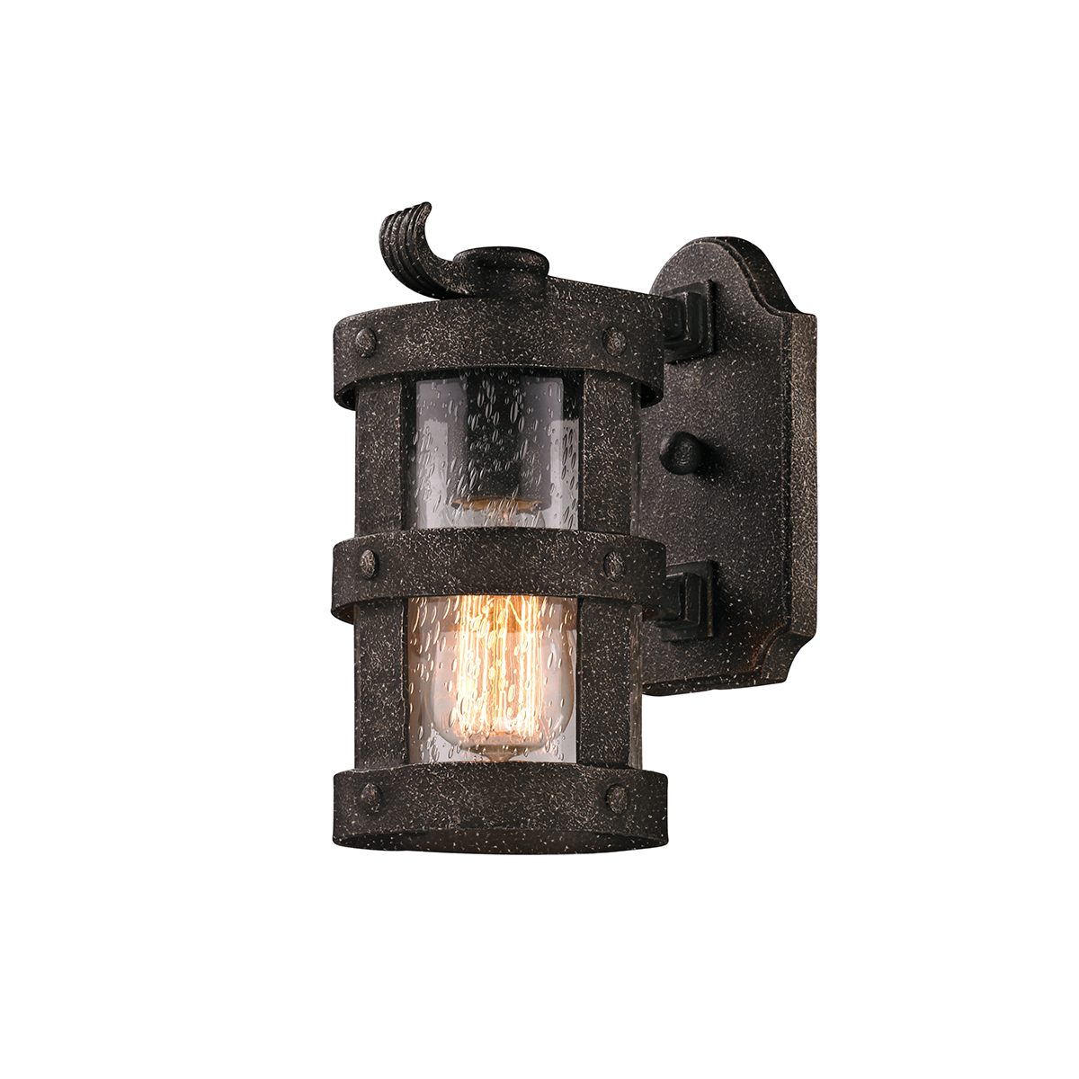 Troy Lighting BARBOSA 1LT WALL LANTERN SMALL B3311 Outdoor l Wall Troy Lighting Default Title  