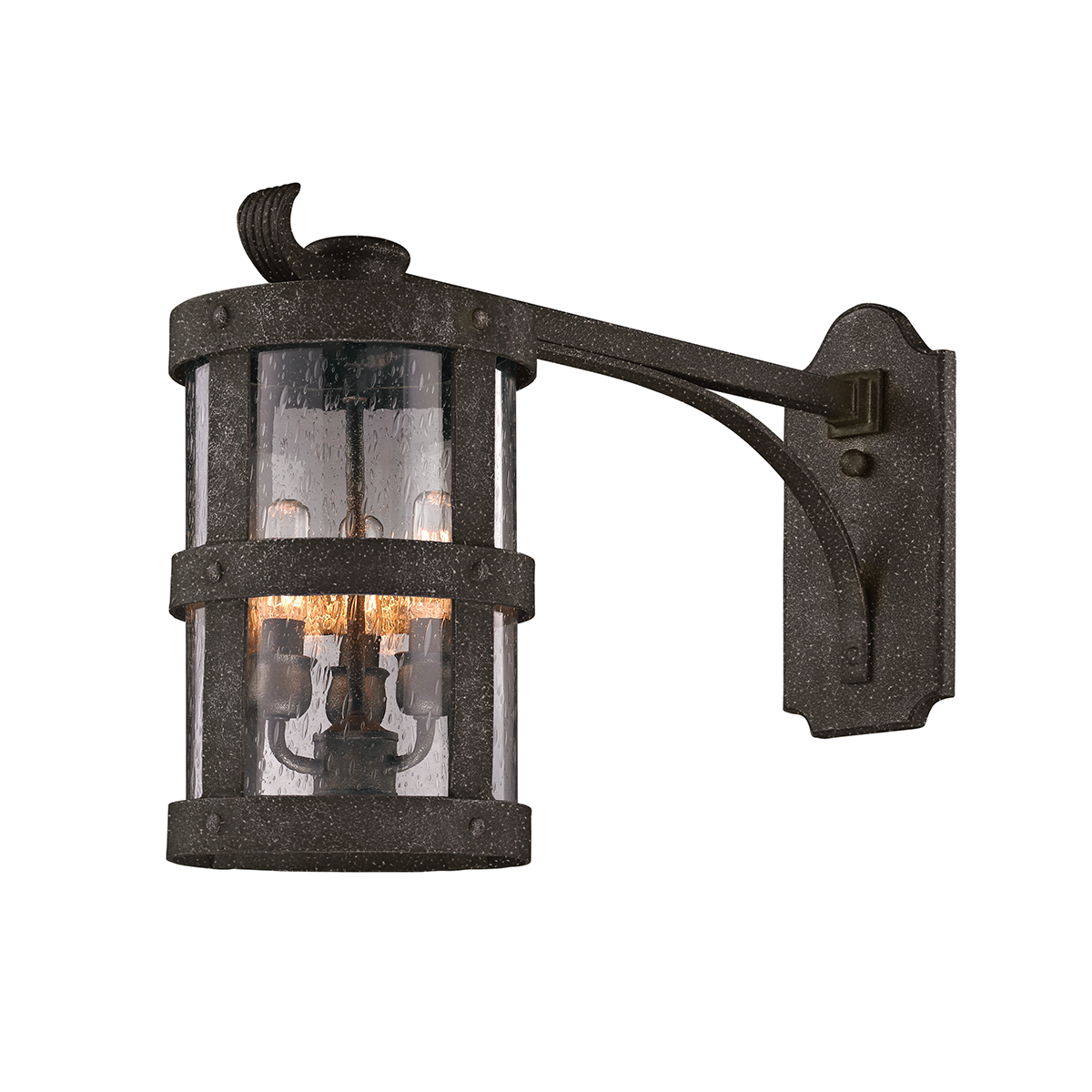 Troy Lighting BARBOSA 3LT WALL LANTERN EXTENDED ARM MEDIUM B3315 Outdoor l Wall Troy Lighting Default Title  