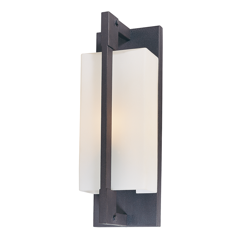 Troy Lighting BLADE 1LT WALL BRACKET SMALL B4017 Outdoor Wall Lights Troy Lighting FORGED IRON  