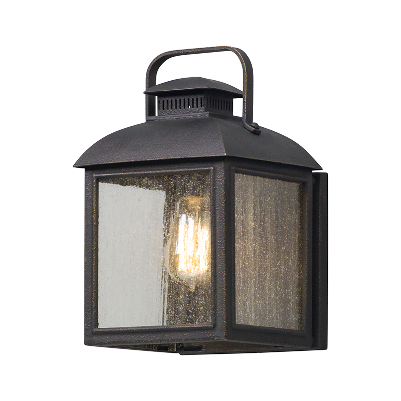 Troy Lighting CHAMBERLAIN 1LT WALL LANTERN SMALL B5081 Outdoor l Wall Troy Lighting VINTAGE BRONZE  