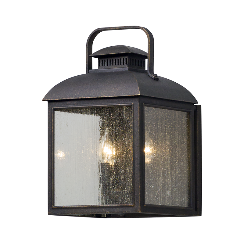 Troy Lighting CHAMBERLAIN 3LT WALL LANTERN MEDIUM B5082 Outdoor l Wall Troy Lighting VINTAGE BRONZE  