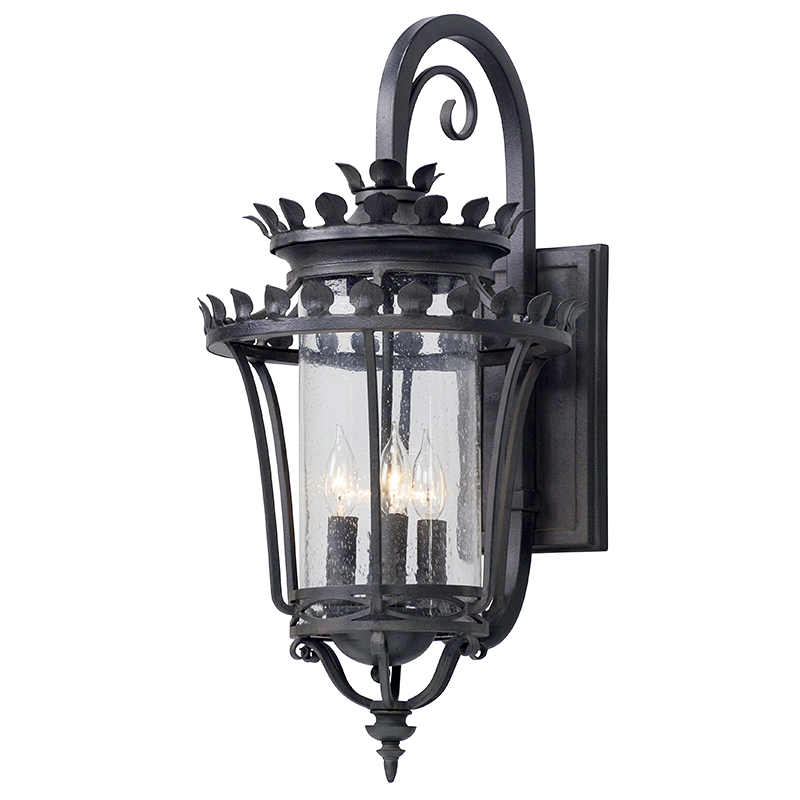 Troy Lighting GREYSTONE 4LT WALL LANTERN LARGE B5133