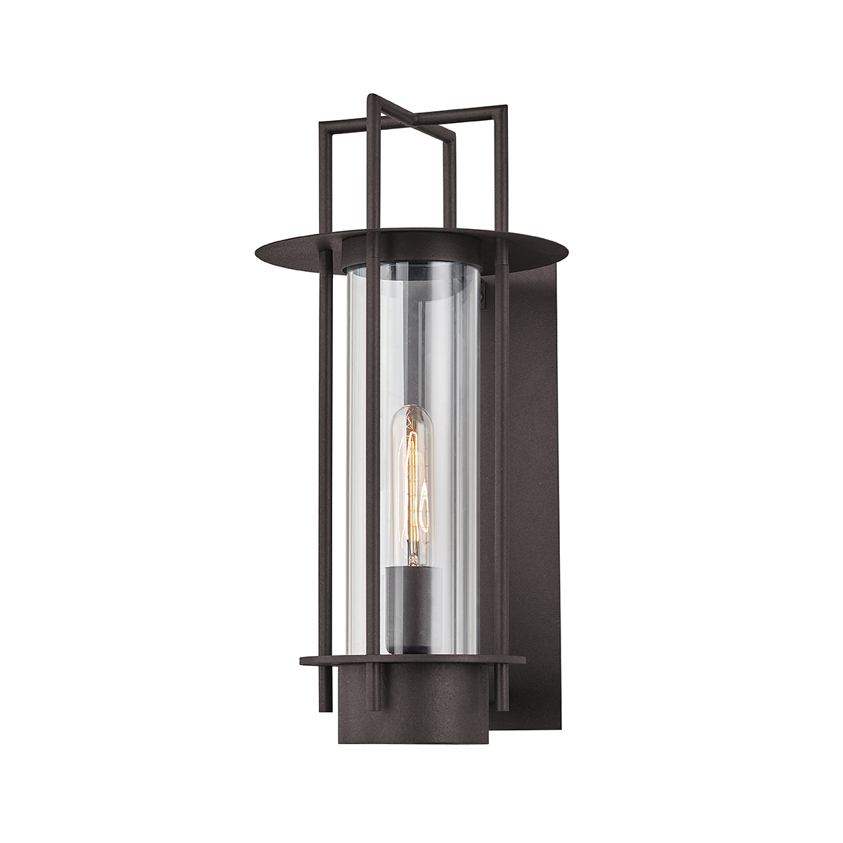 Troy Lighting CARROLL PARK 1LT WALL B6811 Outdoor l Wall Troy Lighting BRONZE  