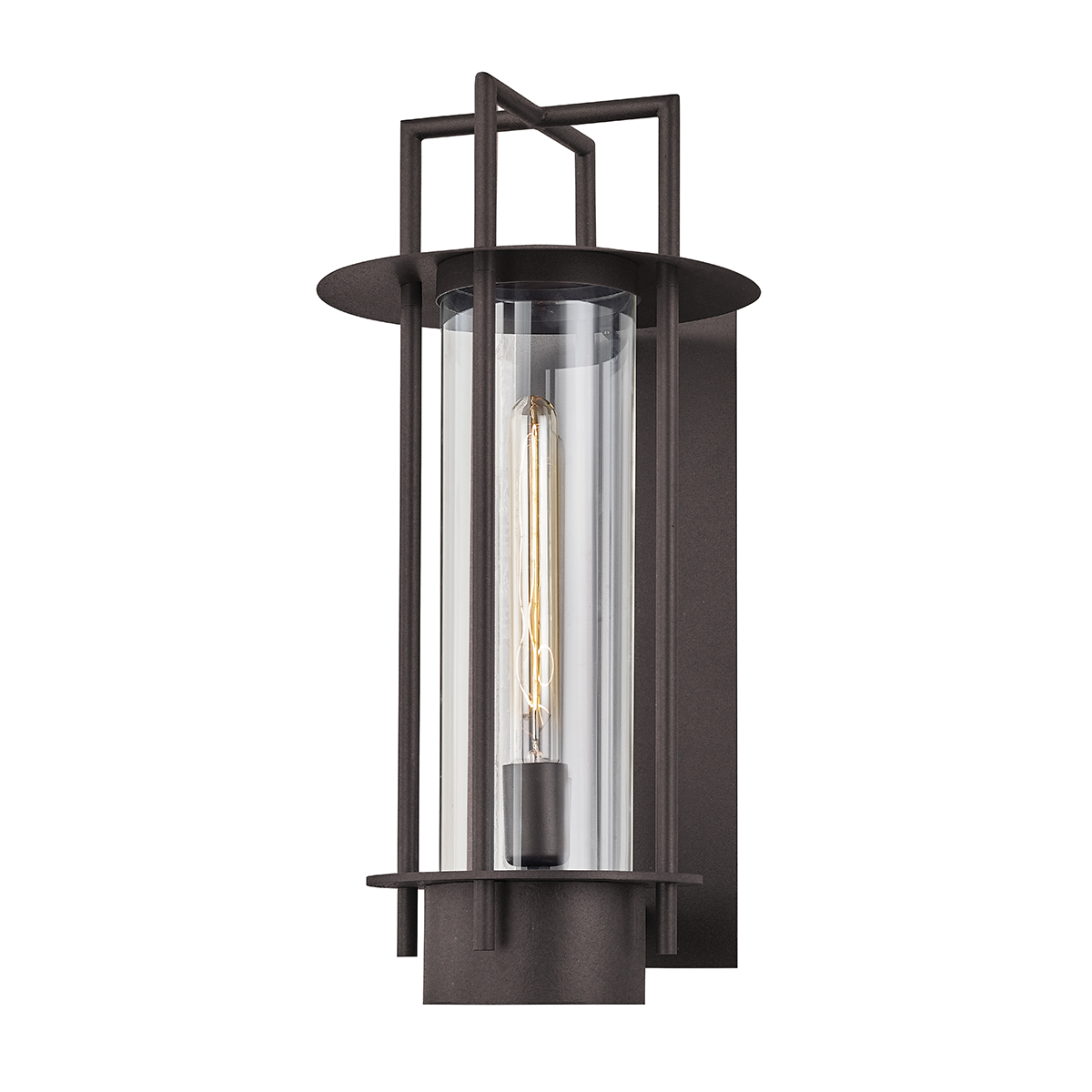 Troy Lighting CARROLL PARK 1LT WALL B6812 Outdoor l Wall Troy Lighting BRONZE  