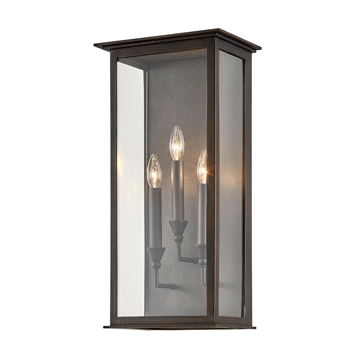 Troy Lighting CHAUNCEY 3LT WALL B6993 Outdoor l Wall Troy Lighting VINTAGE BRONZE  