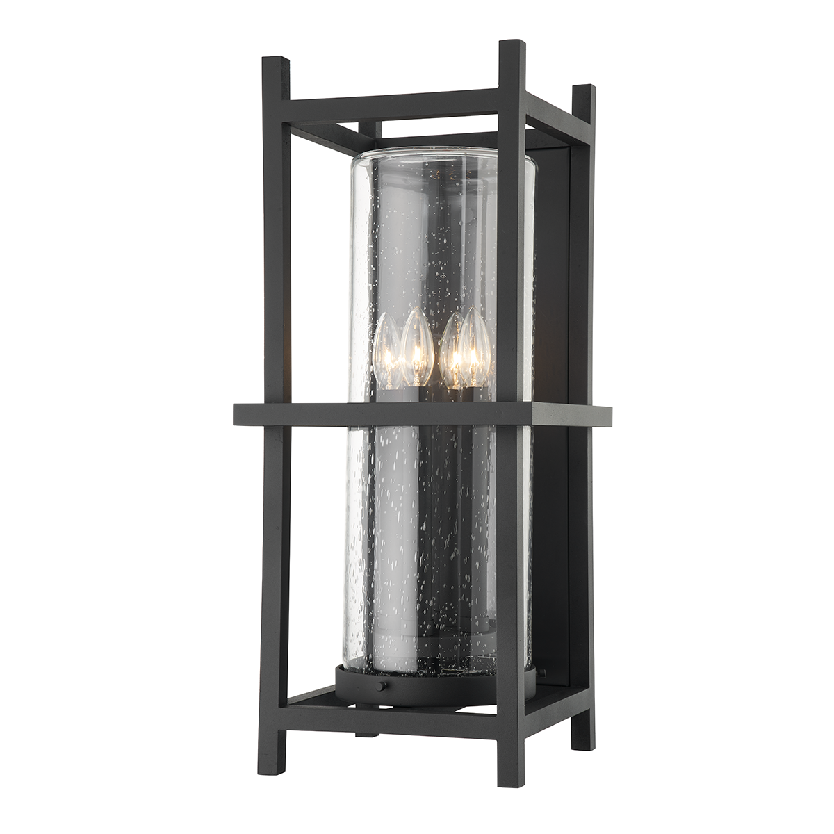 Troy Lighting 4 LIGHT LARGE EXTERIOR WALL SCONCE B7504 Wall Sconces Troy Lighting TEXTURED BLACK  