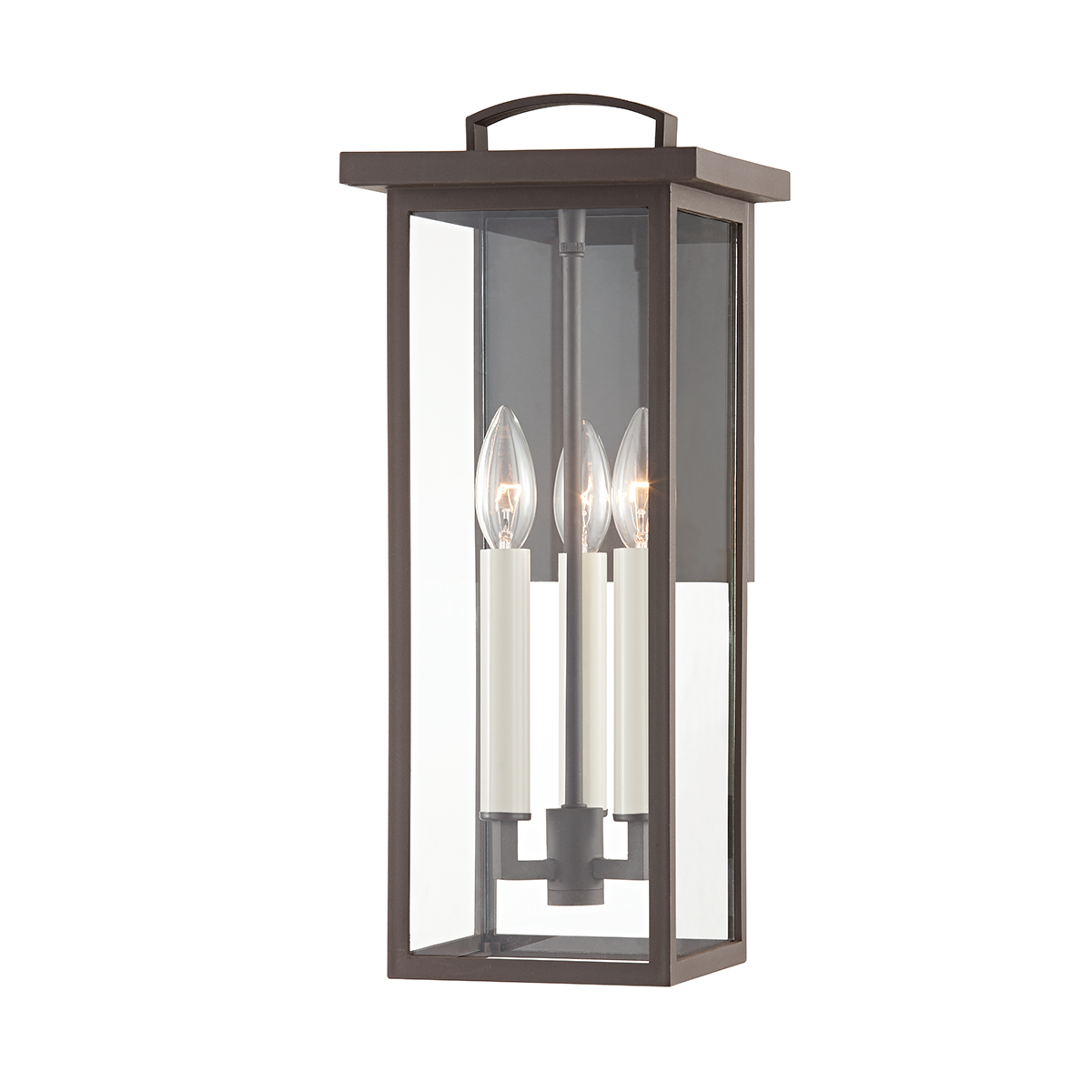 Troy Lighting EDEN 3 LIGHT MEDIUM EXTERIOR WALL SCONCE B7522 Wall Sconces Troy Lighting TEXTURED BRONZE  