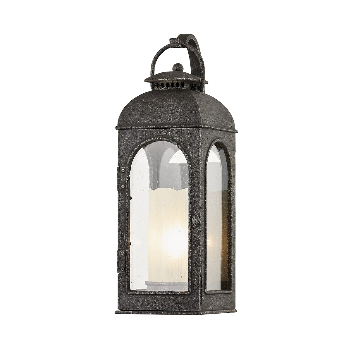 Troy Lighting DERBY 1LT WALL B7751 Outdoor Wall Lights Troy Lighting AGED PEWTER  