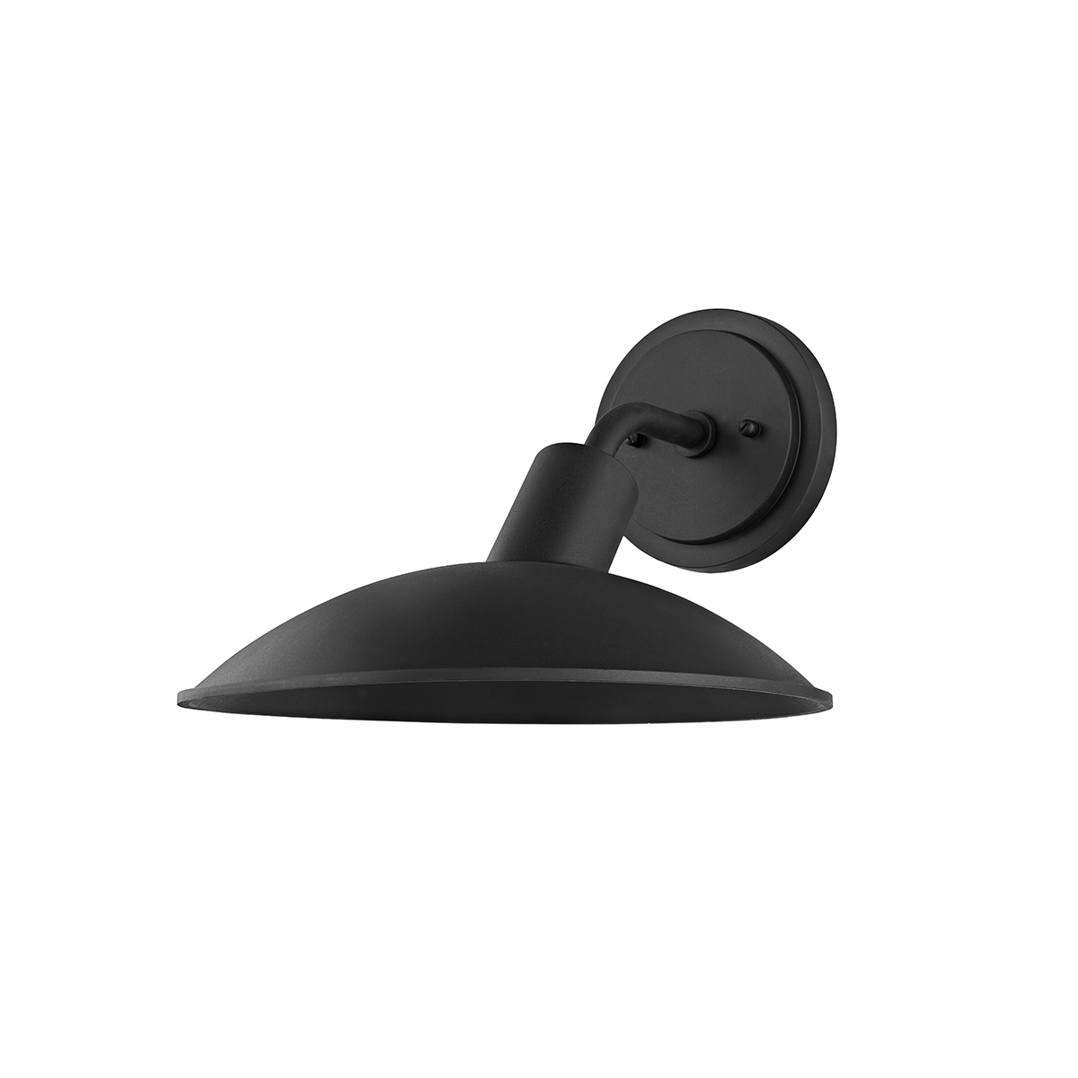 Troy Lighting 1 LIGHT SMALL EXTERIOR WALL SCONCE B8812 Wall Sconces Troy Lighting TEXTURE BLACK  