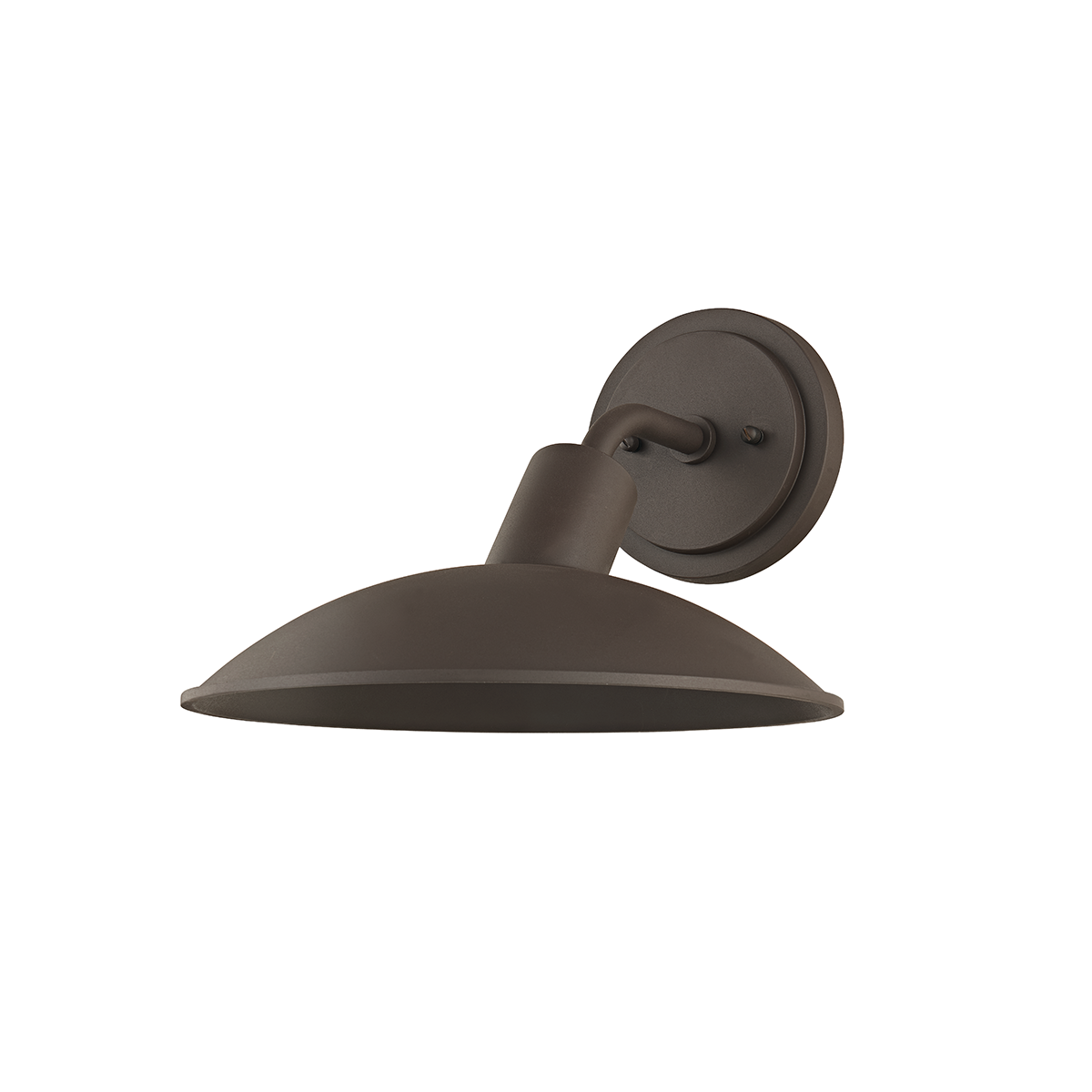 Troy Lighting 1 LIGHT SMALL EXTERIOR WALL SCONCE B8812 Wall Sconces Troy Lighting TEXTURED BRONZE  