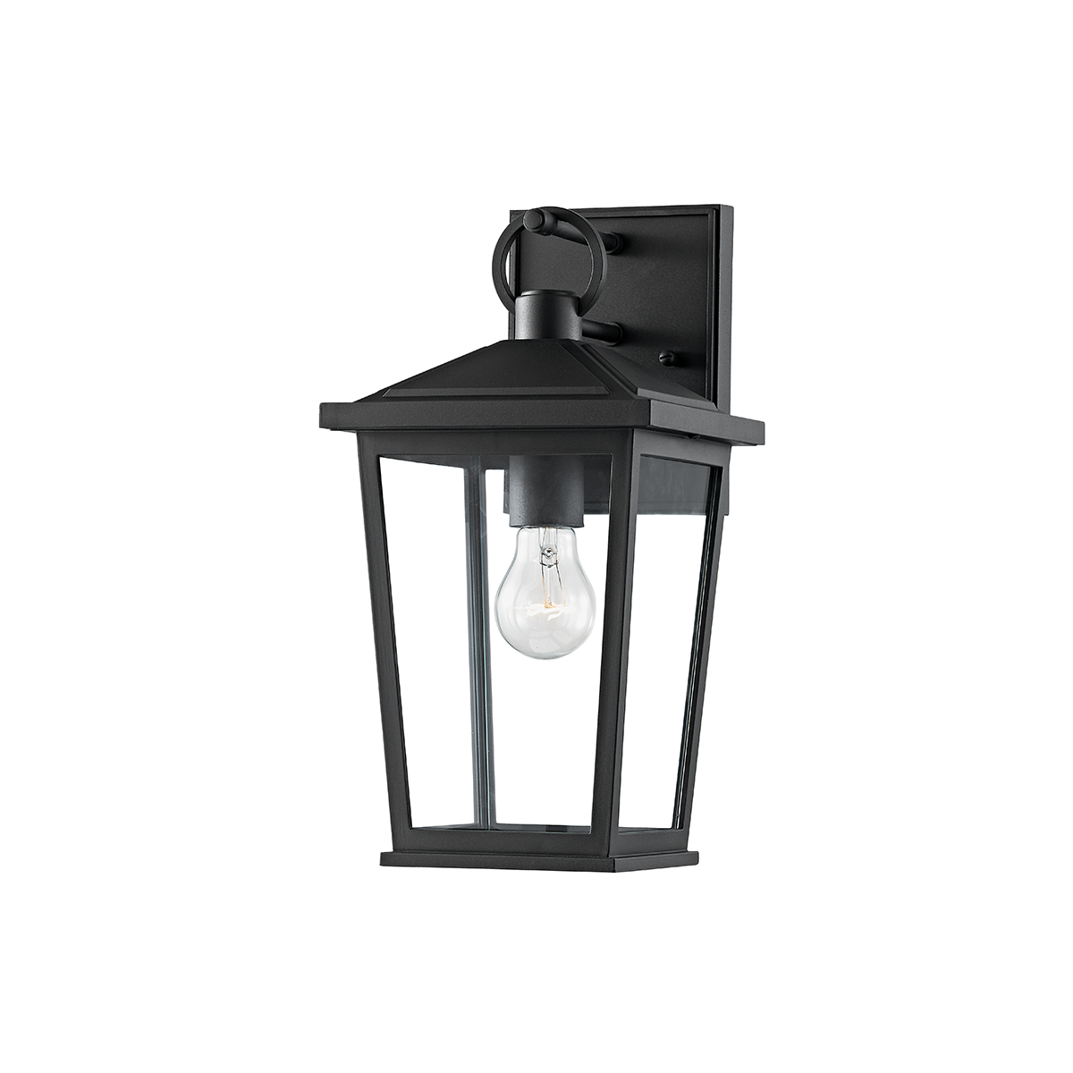 Troy Lighting 1 LIGHT SMALL EXTERIOR WALL SCONCE B8901 Outdoor Wall Lights Troy Lighting TEXTURE BLACK  