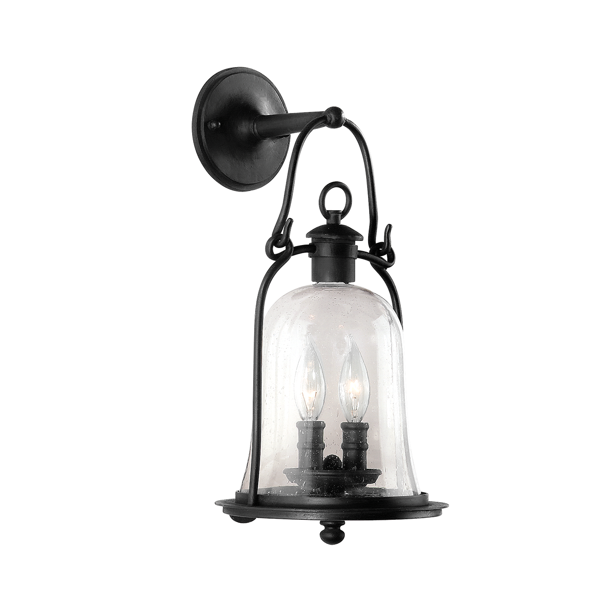 Troy Lighting OWINGS MILL 2LT WALL LANTERN MEDIUM B9462 Outdoor l Wall Troy Lighting NATURAL BRONZE  