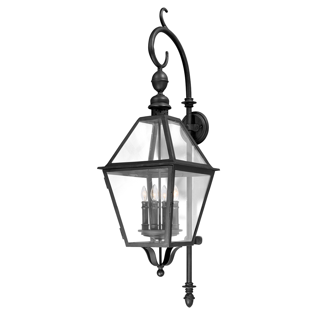 Troy Lighting TOWNSEND 4LT WALL LANTERN EXTRA LARGE B9623 Outdoor l Wall Troy Lighting NATURAL BRONZE  