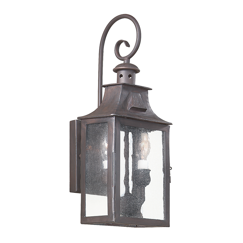 Troy Lighting NEWTON 2LT WALL LANTERN SMALL BCD9001 Outdoor Wall Lights Troy Lighting   