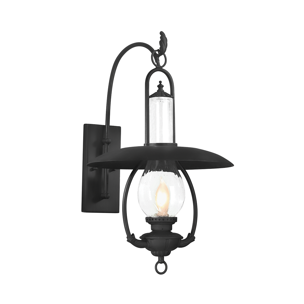 Troy Lighting LA GRANGE 1LT WALL LANTERN LARGE BCD9011 Outdoor l Wall Troy Lighting OLD BRONZE  