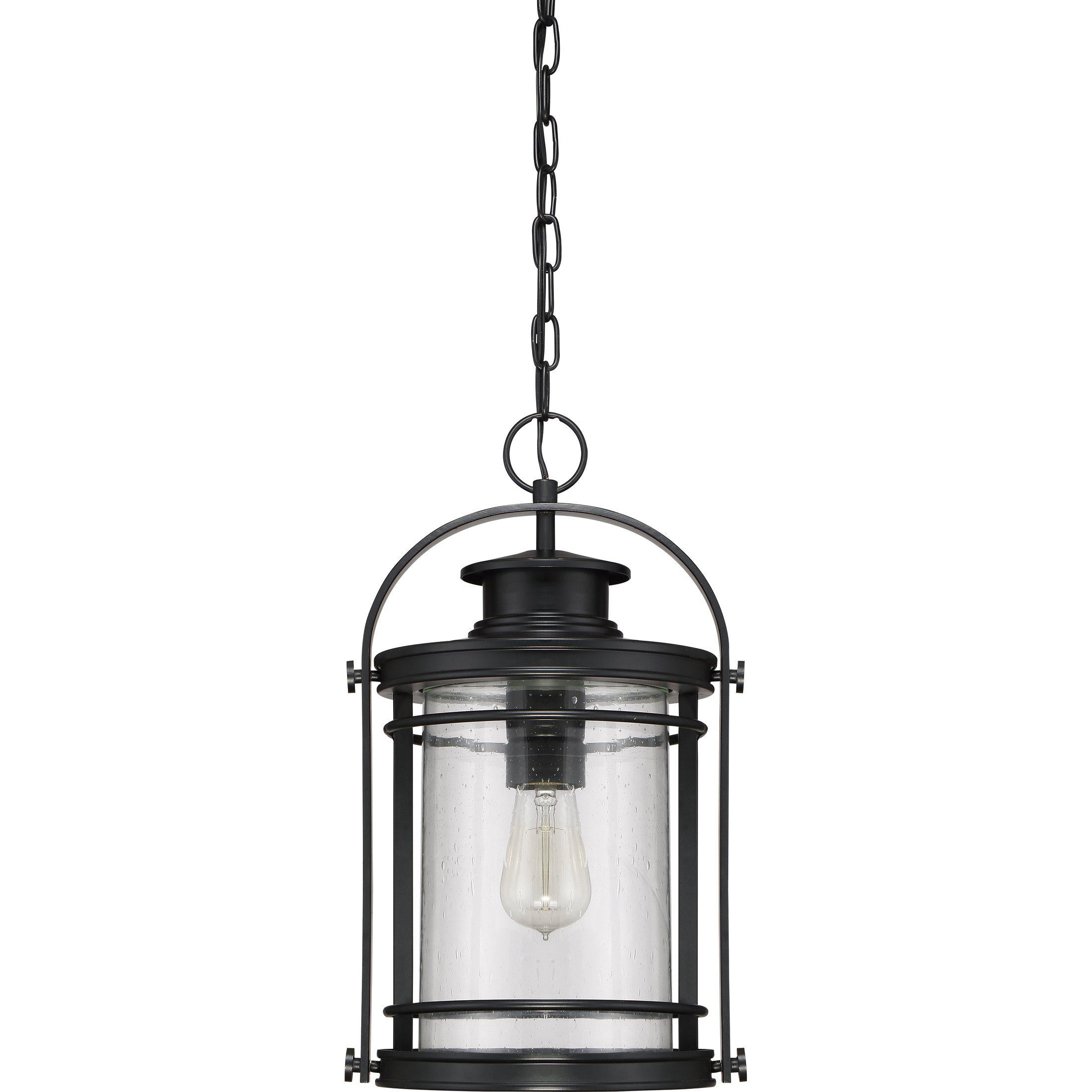 Quoizel  Booker Outdoor Hanging Lantern Outdoor Hanging Lights Quoizel   