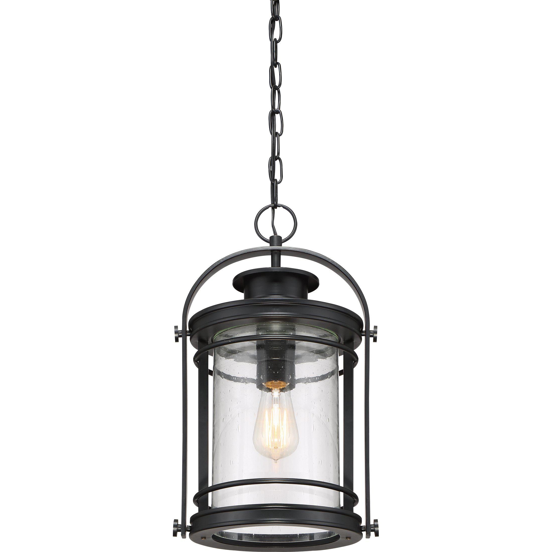 Quoizel  Booker Outdoor Hanging Lantern Outdoor Hanging Lights Quoizel   