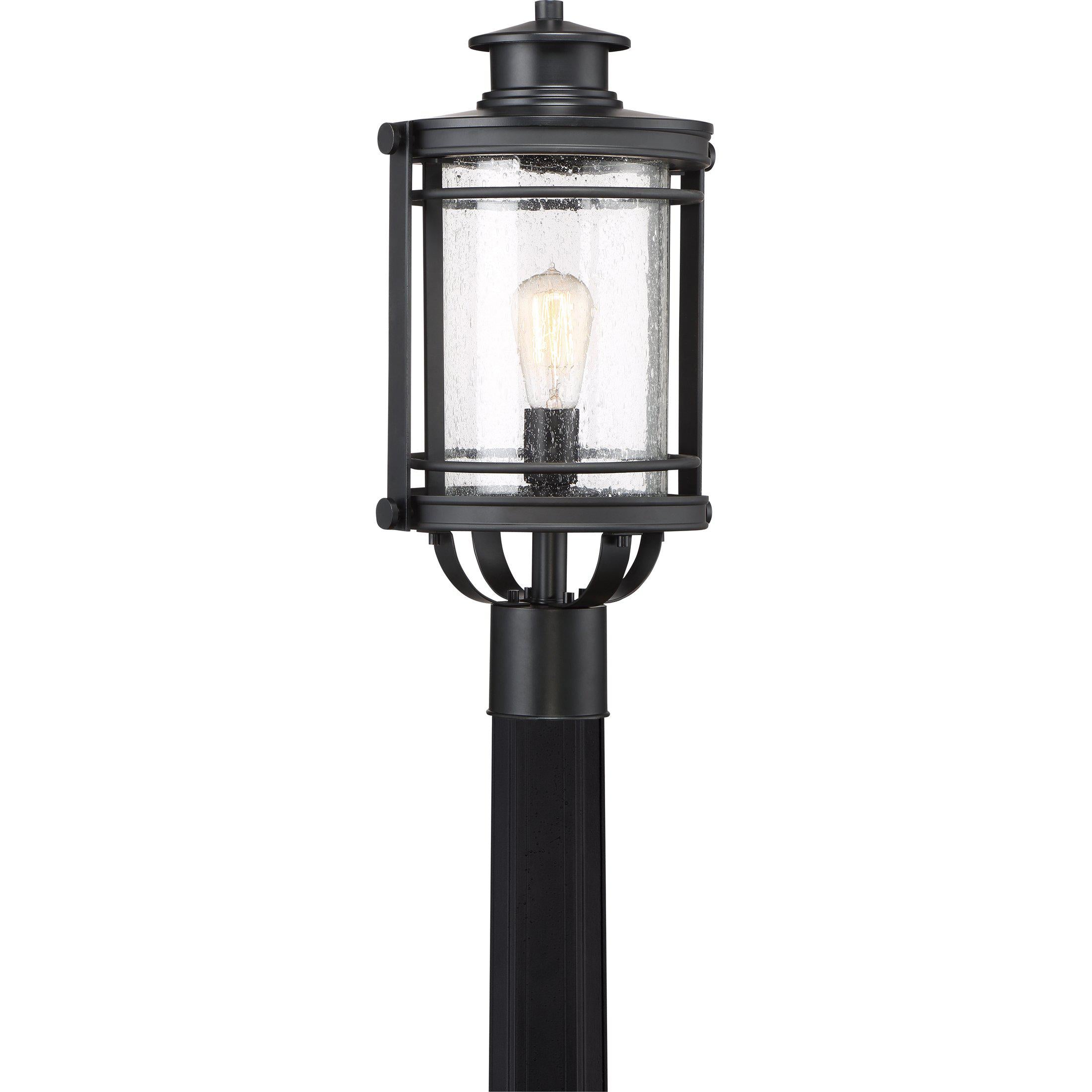 Quoizel Booker Outdoor Lantern, Post