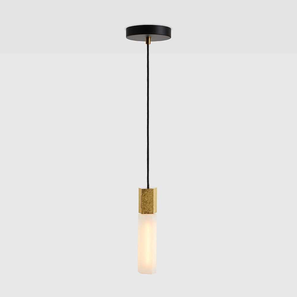 Tala Basalt Single Pendant BSALT-I-SET Mini Pendant Tala Brass & Glass  