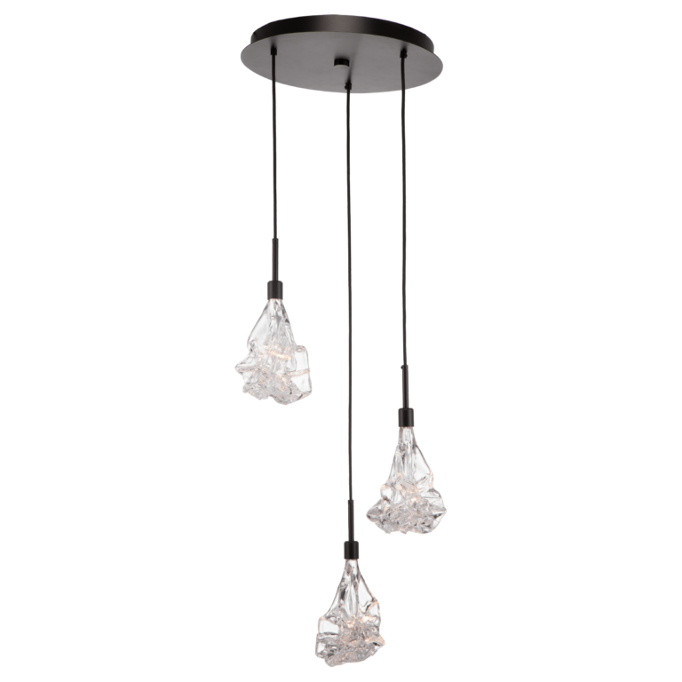 Hammerton Blossom Multi-Port - 03 Pendant Hammerton Studio Metallic Beige Silver Blossom Clear Blownglass 2700