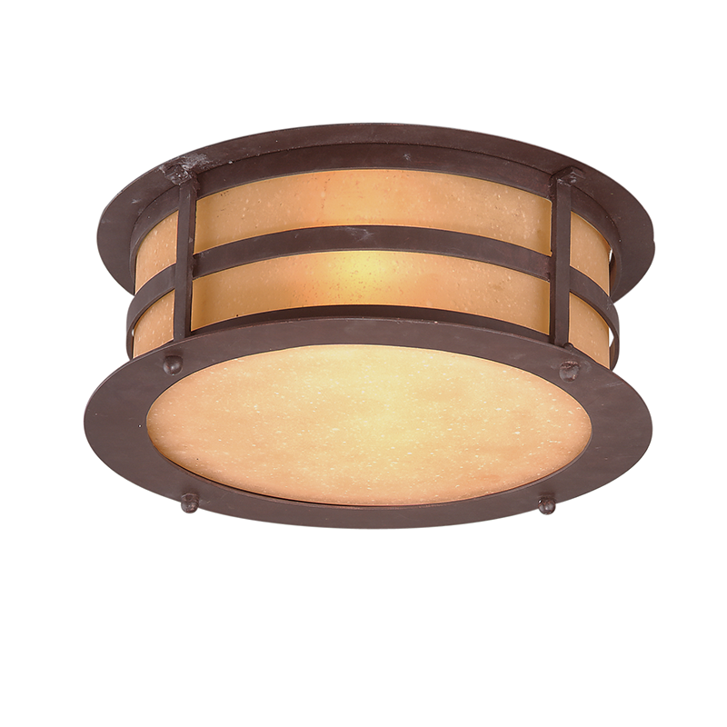 Troy Lighting ASPEN 2LT FLUSH C9251 Outdoor l Wall Troy Lighting NATURAL BRONZE  