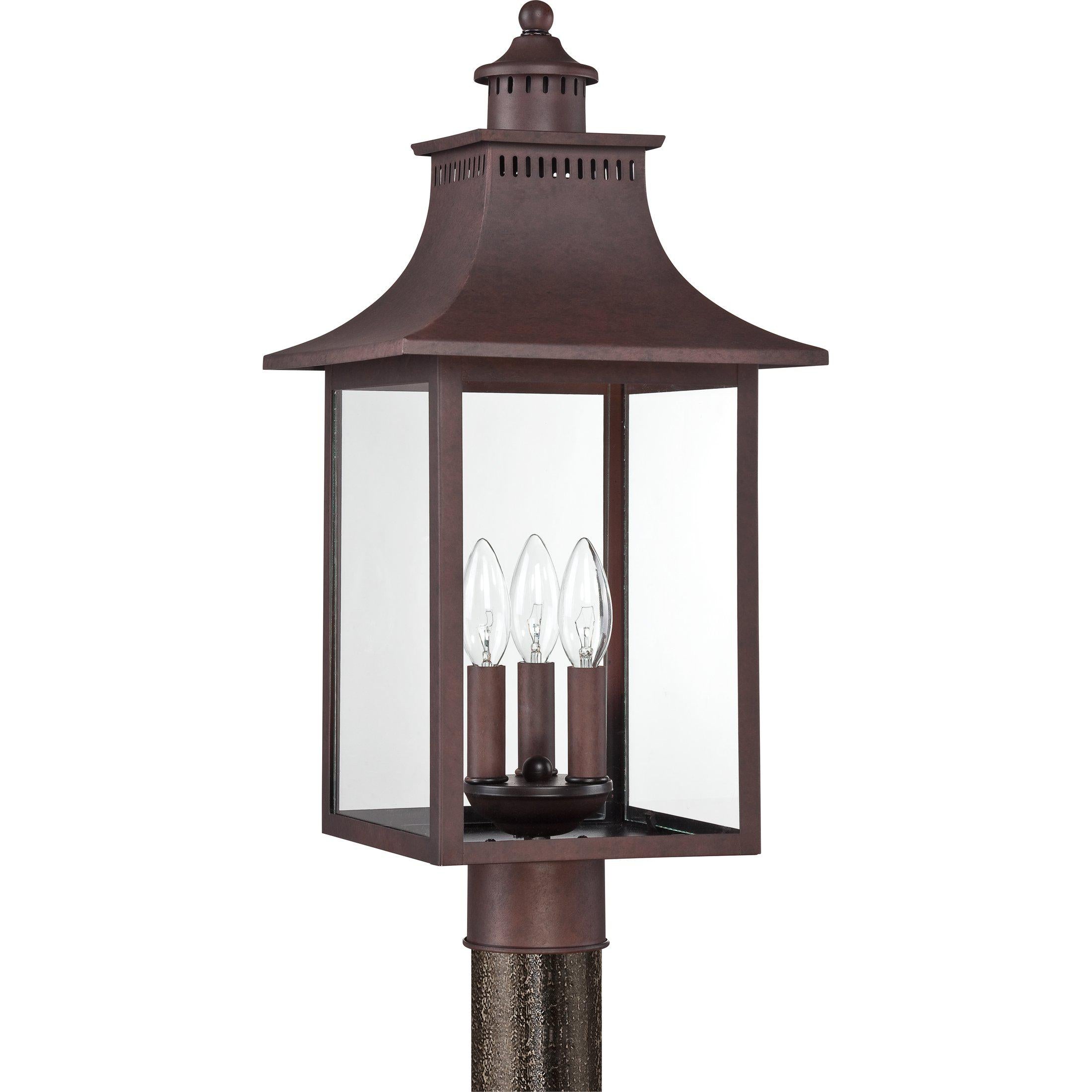 Quoizel  Chancellor Outdoor Lantern, Post Outdoor l Post/Pier Mounts Quoizel   