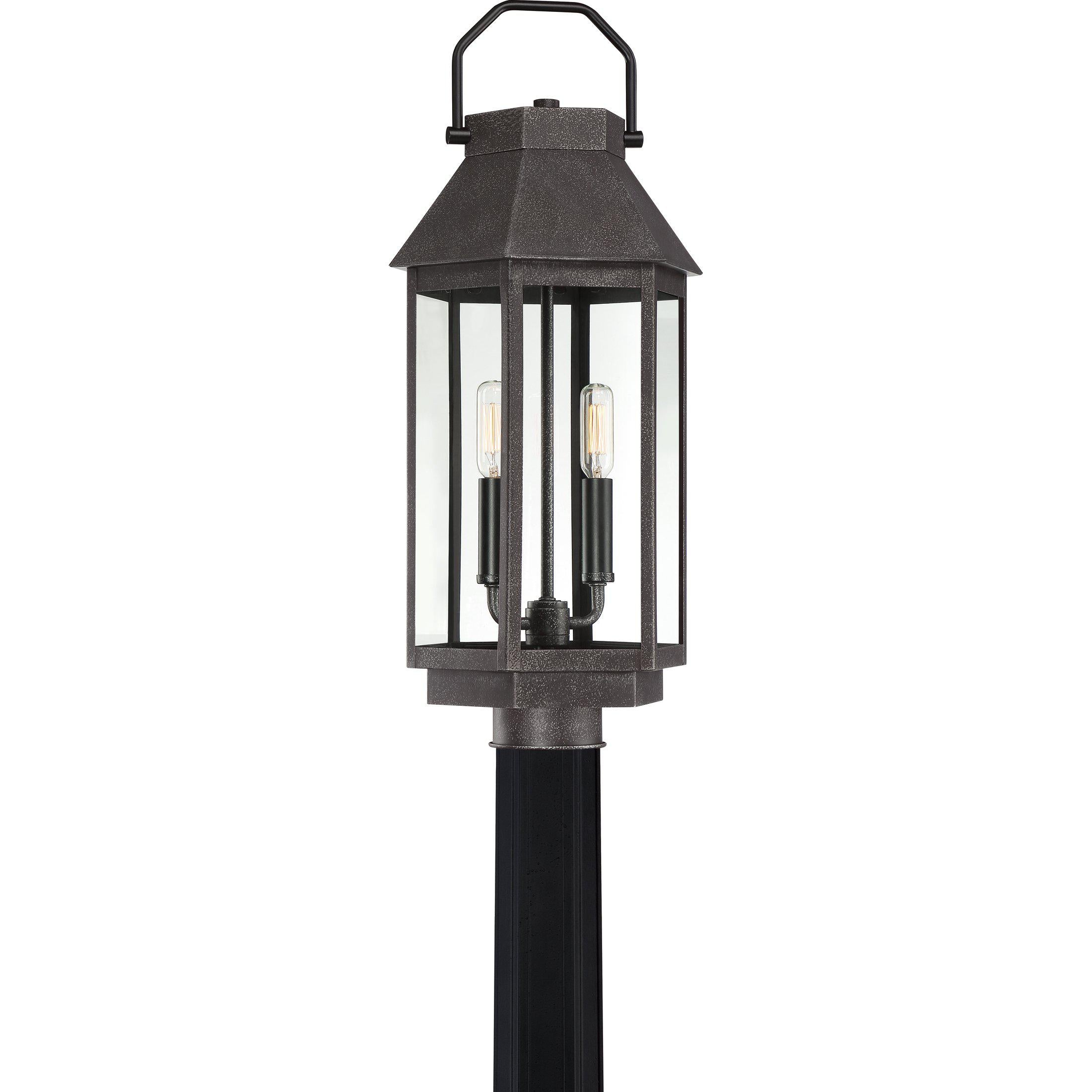 Quoizel  Campbell Outdoor Lantern, Post Pier & Post Mount Lights Quoizel   