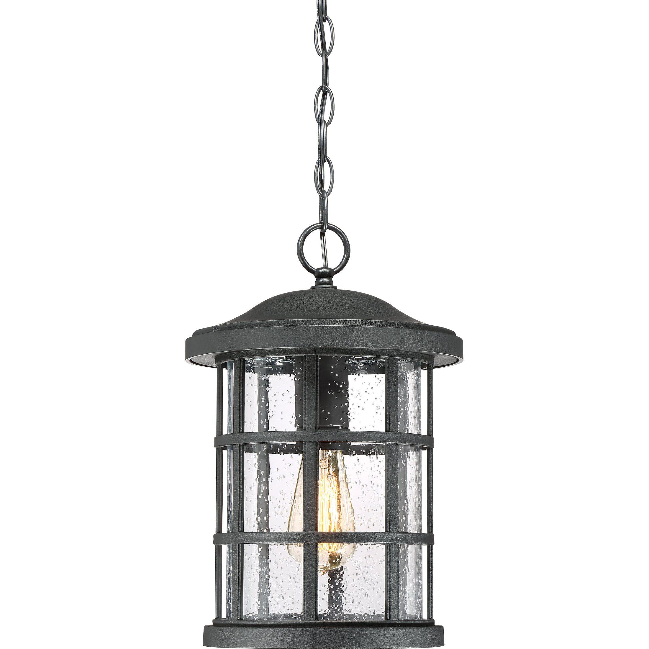 Quoizel Crusade Outdoor Lantern, Hanging