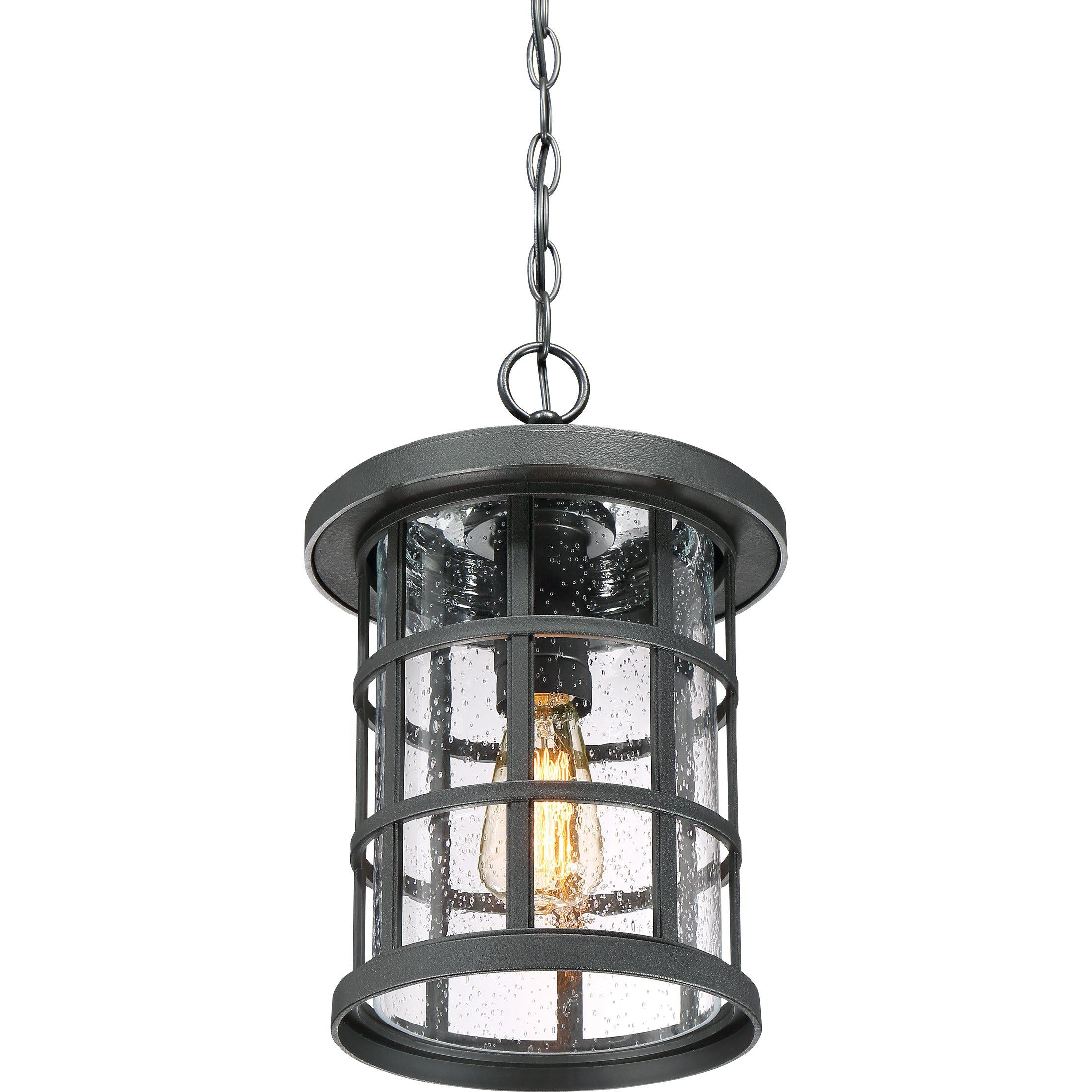 Quoizel Crusade Outdoor Lantern, Hanging