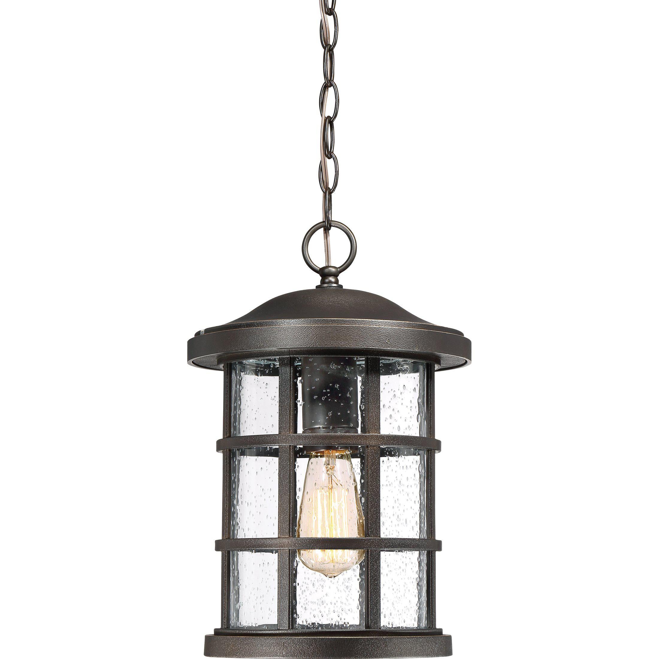 Quoizel Crusade Outdoor Lantern, Hanging