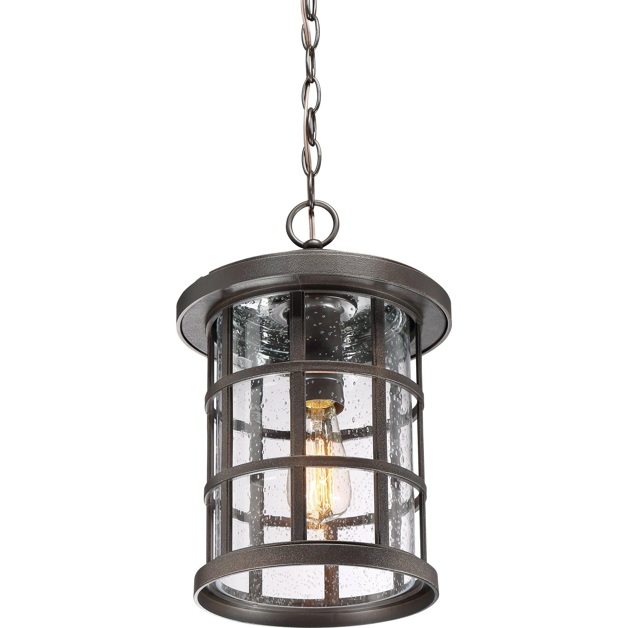 Quoizel Crusade Outdoor Lantern, Hanging