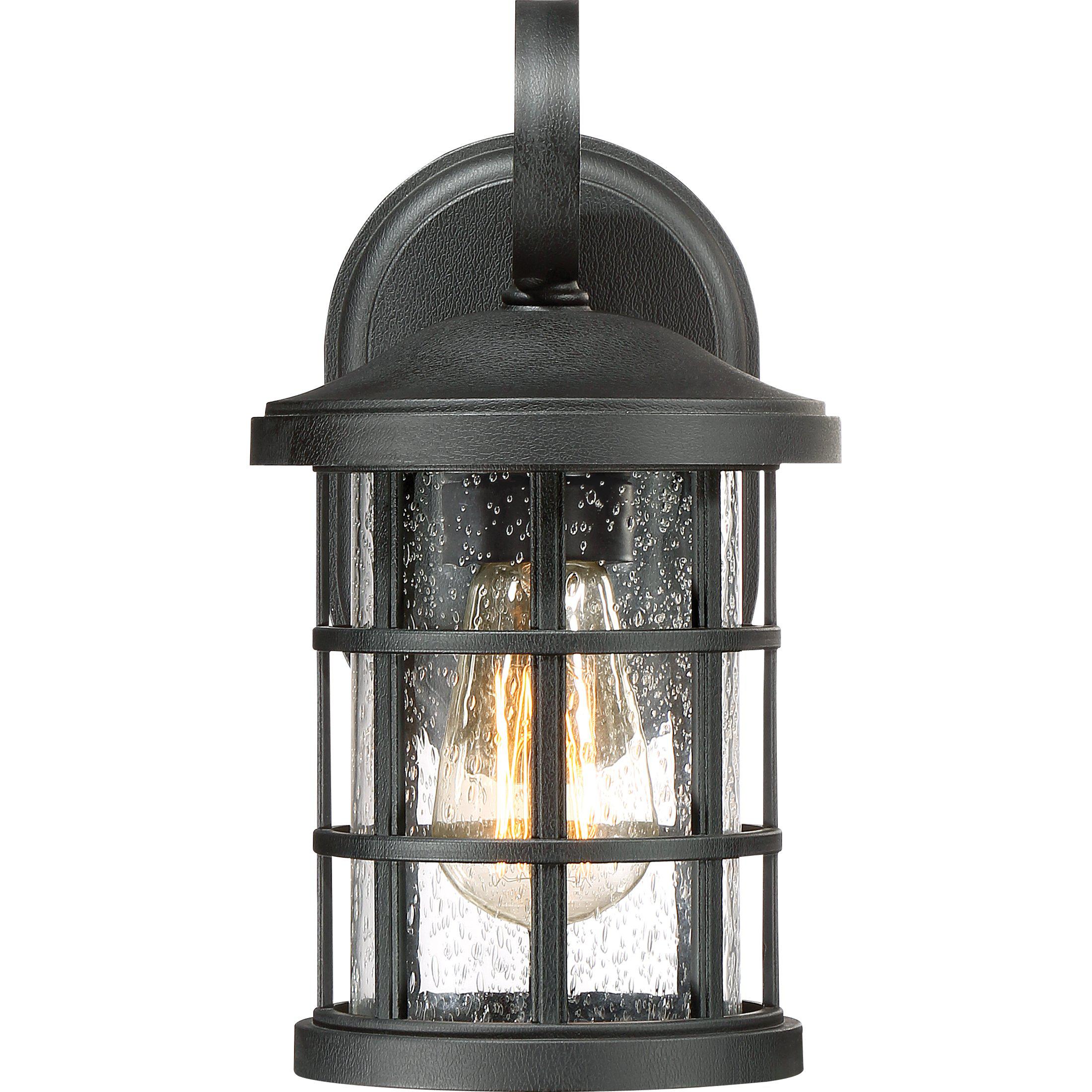 Quoizel  Crusade Outdoor Lantern, Small Outdoor Wall Lights Quoizel   