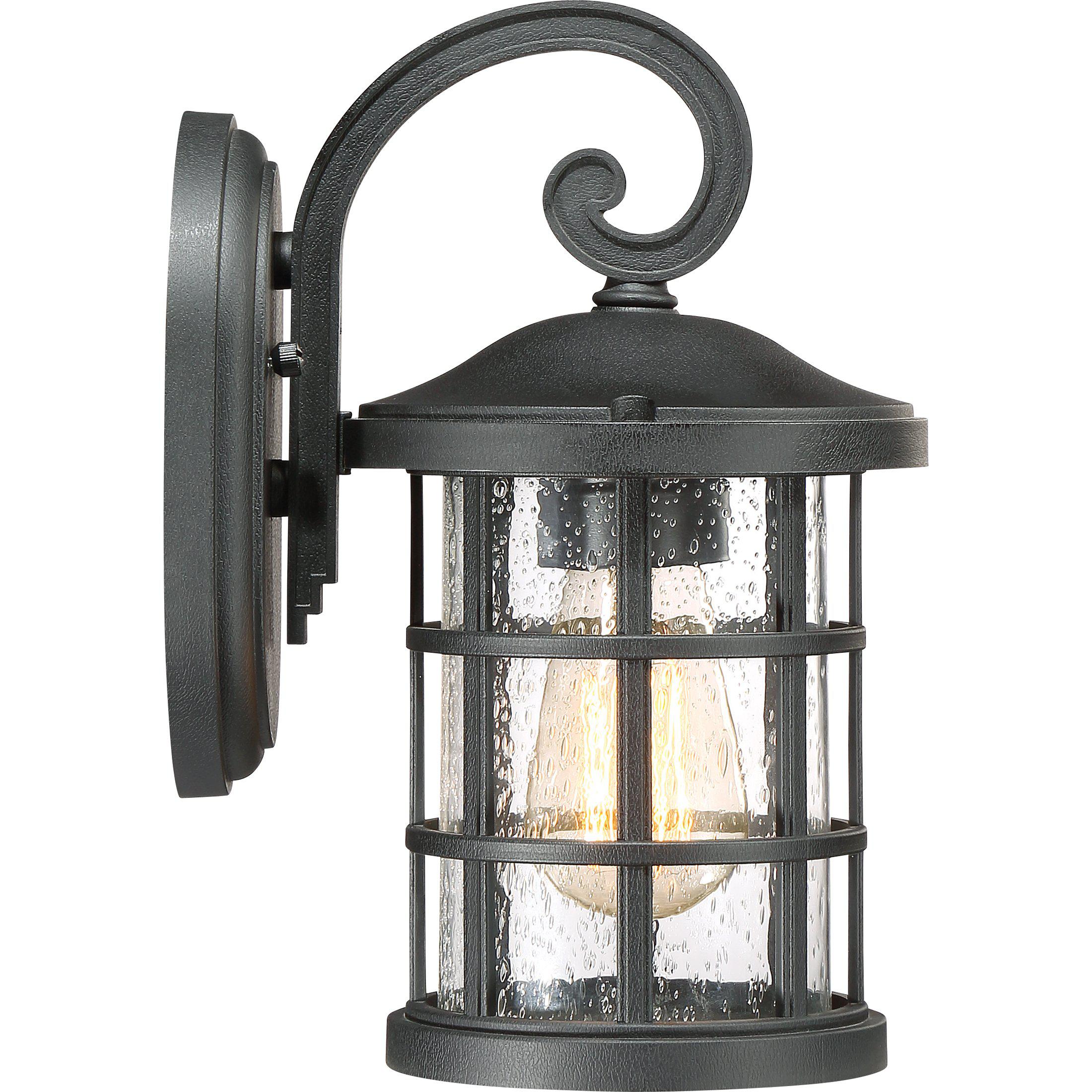 Quoizel  Crusade Outdoor Lantern, Small Outdoor Wall Lights Quoizel   