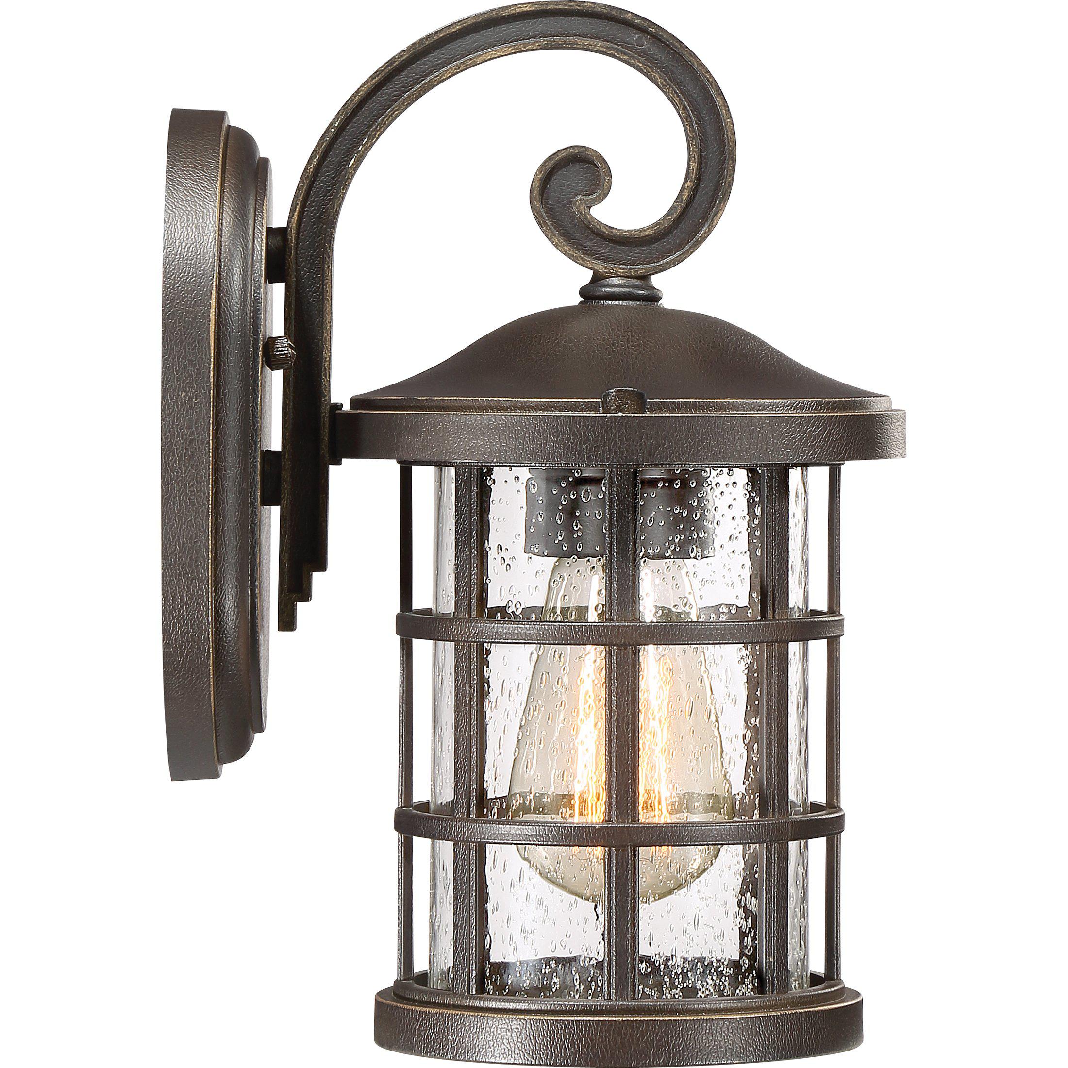 Quoizel Crusade Outdoor Lantern, Small