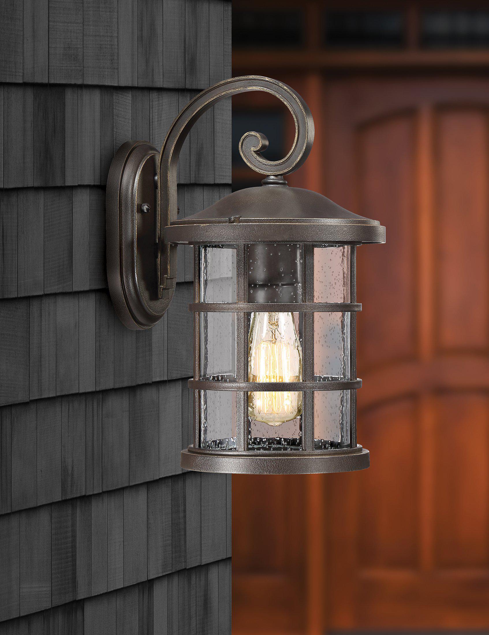 Quoizel  Crusade Outdoor Lantern, Medium Outdoor Wall Lights Quoizel   