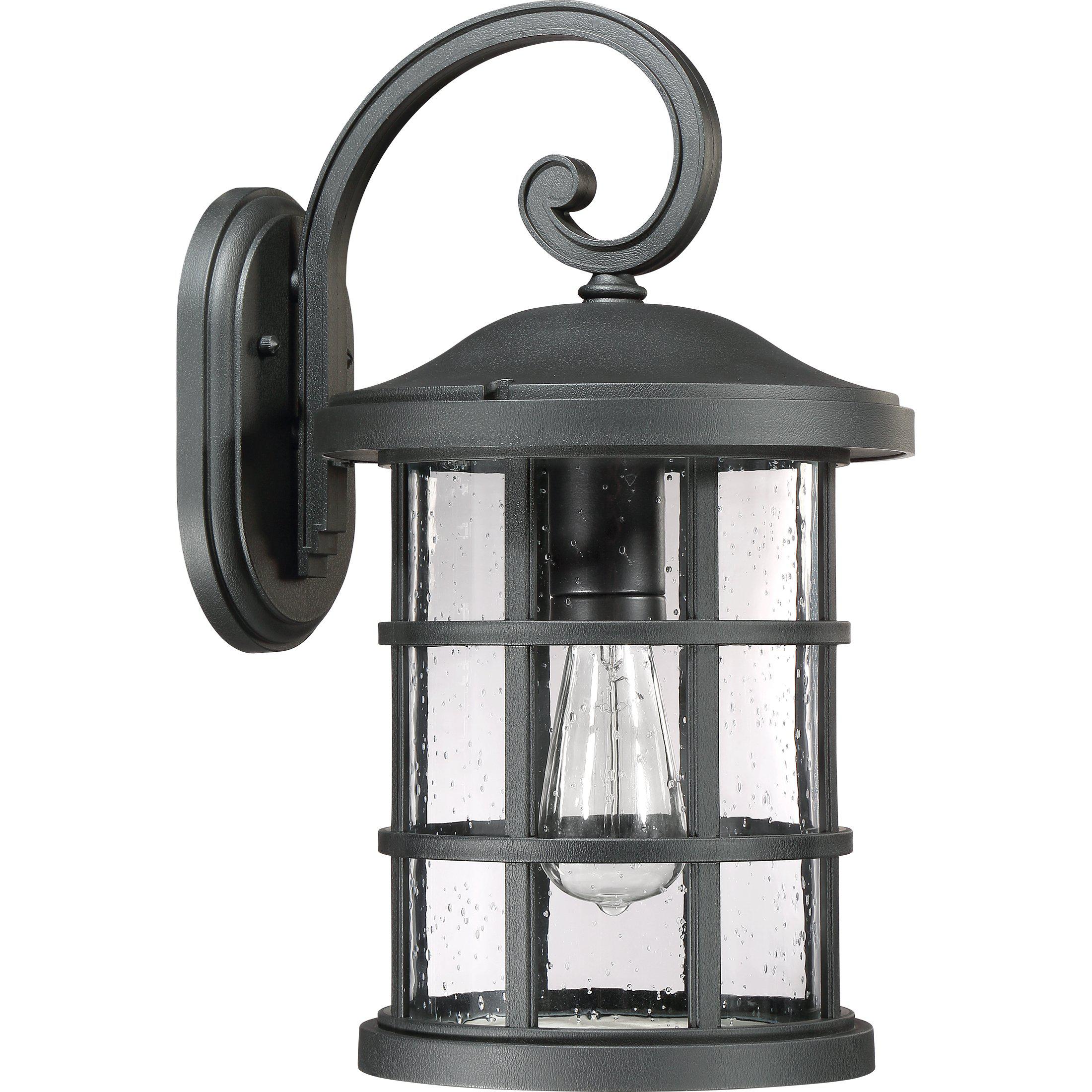 Quoizel  Crusade Outdoor Lantern, Large Outdoor Wall Lights Quoizel   