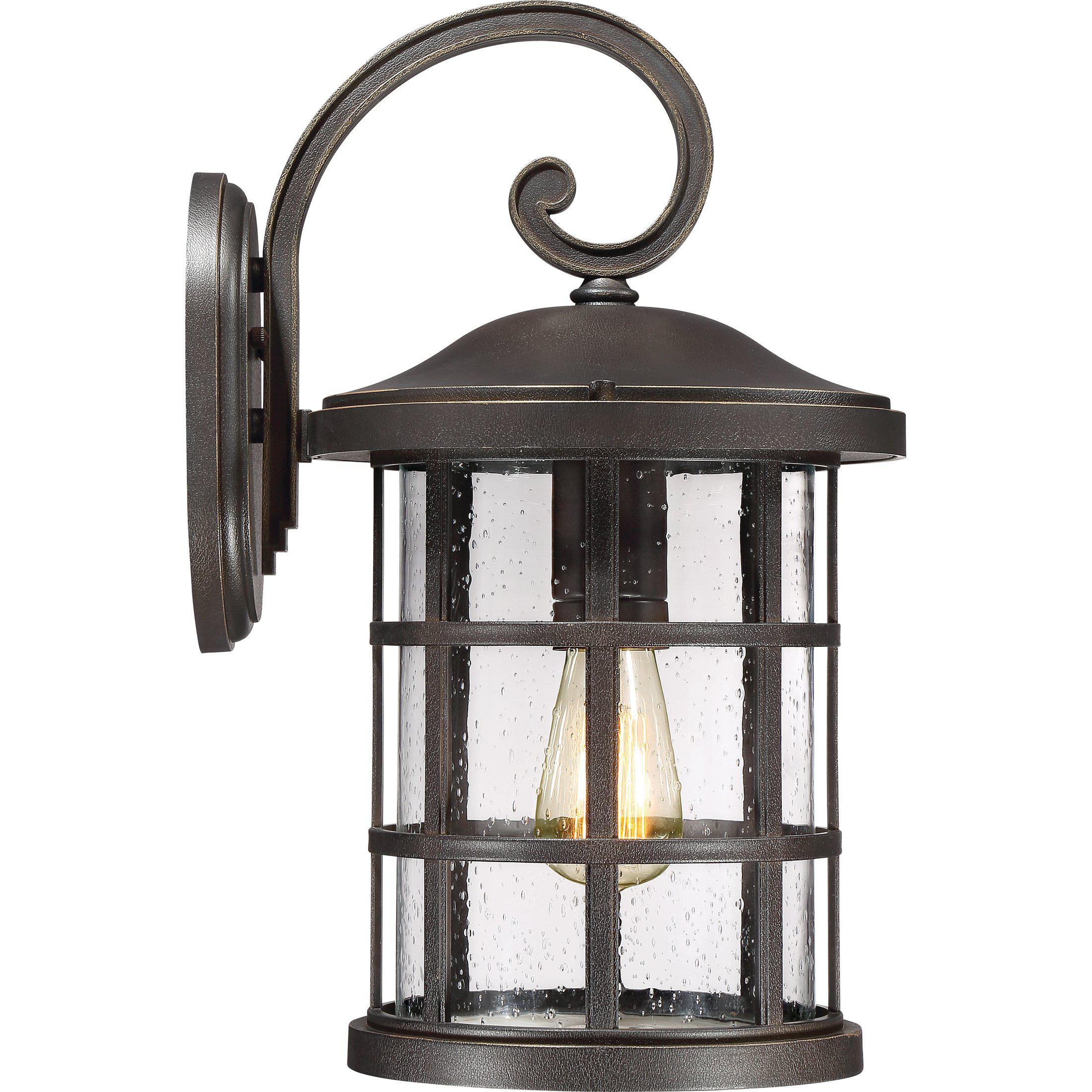 Quoizel Crusade Outdoor Lantern, Large