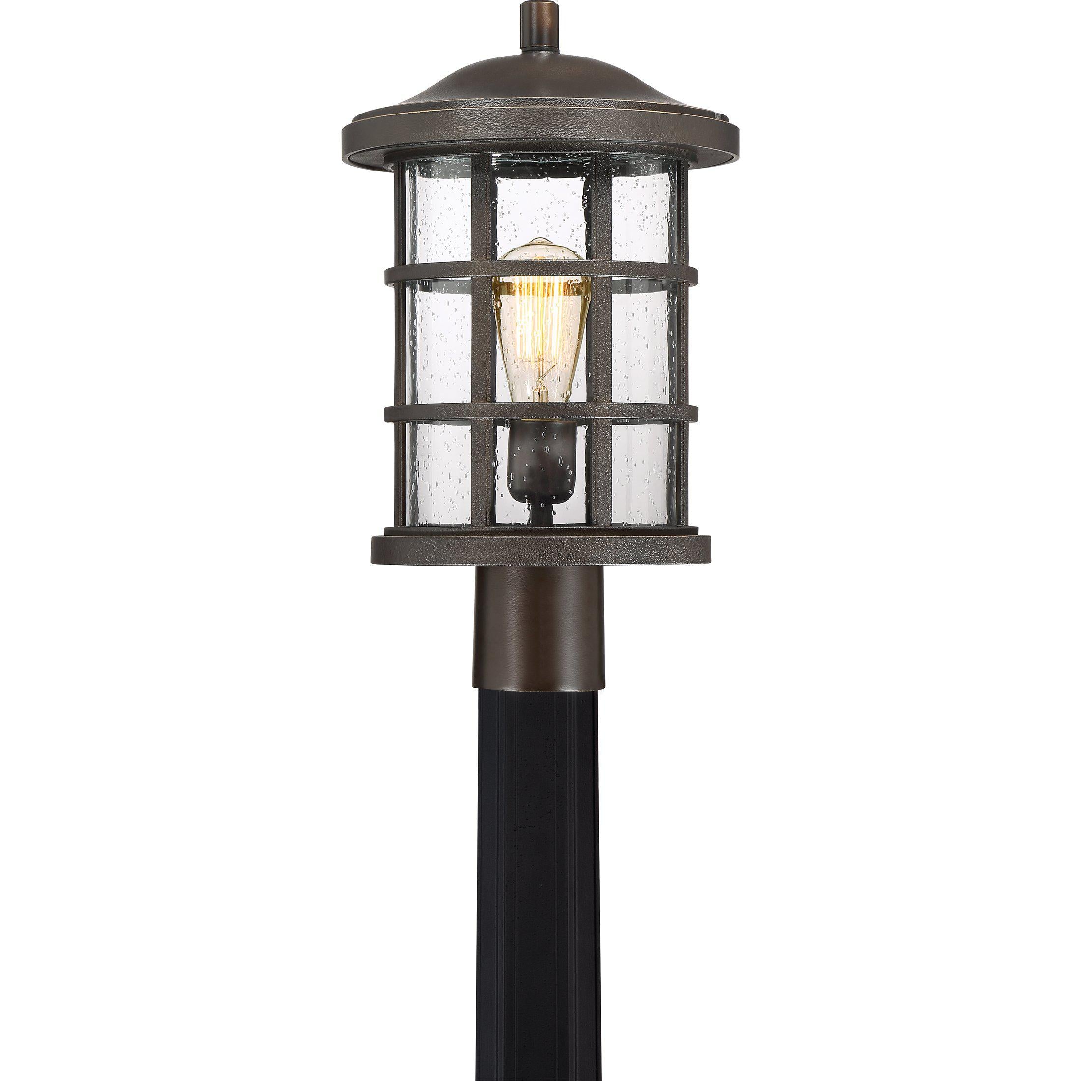 Quoizel  Crusade Outdoor Lantern, Post Outdoor l Post/Pier Mounts Quoizel Palladian Bronze  