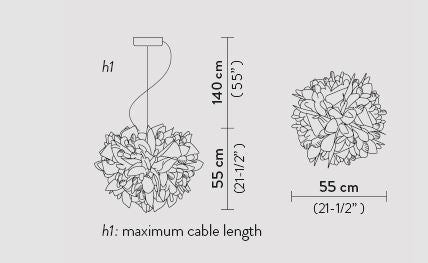 Slamp Veli Foliage - Suspension
