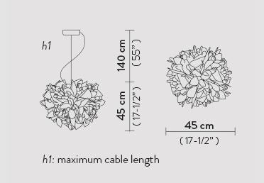Slamp Veli Foliage - Suspension
